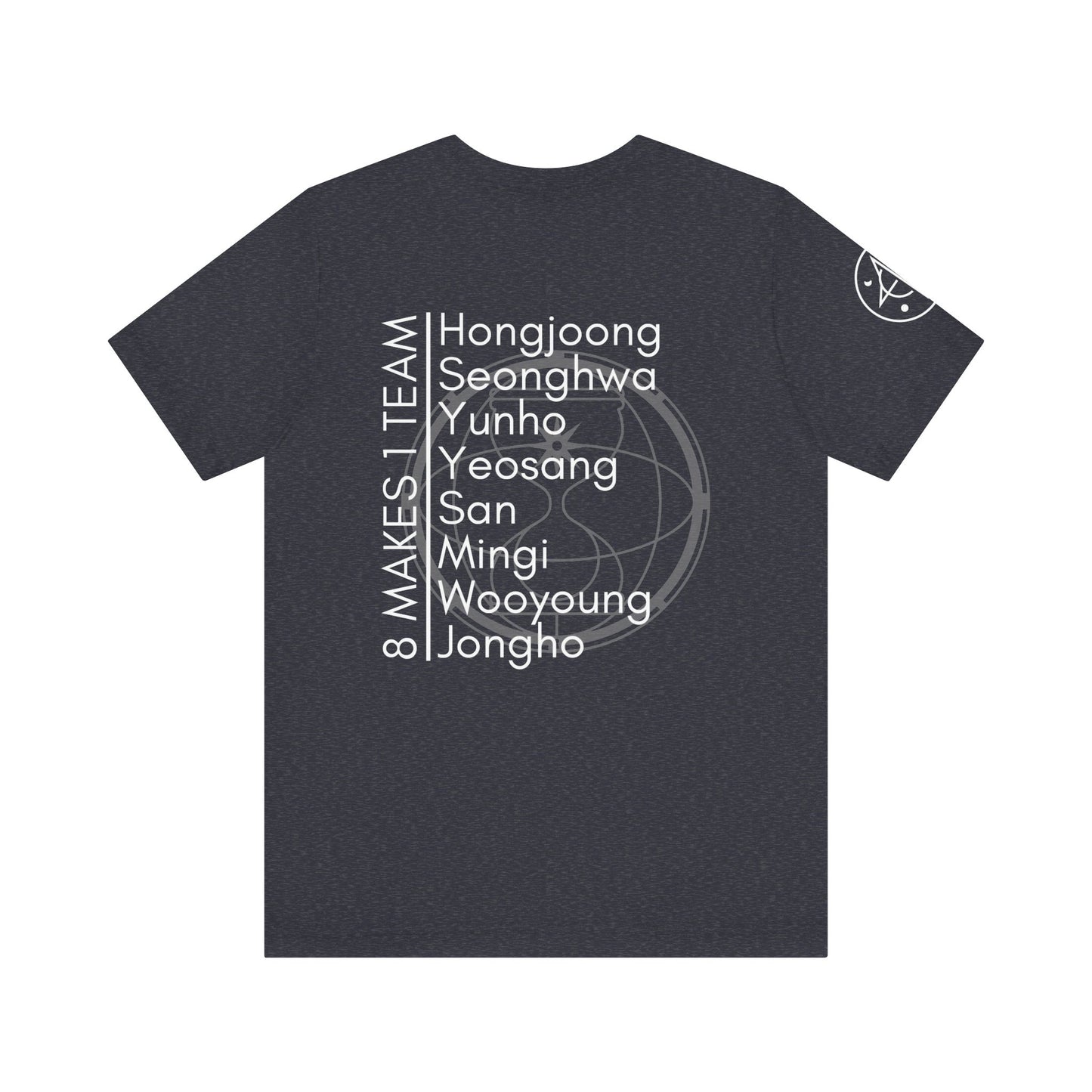 Custom K Pop Back Graphic Tee