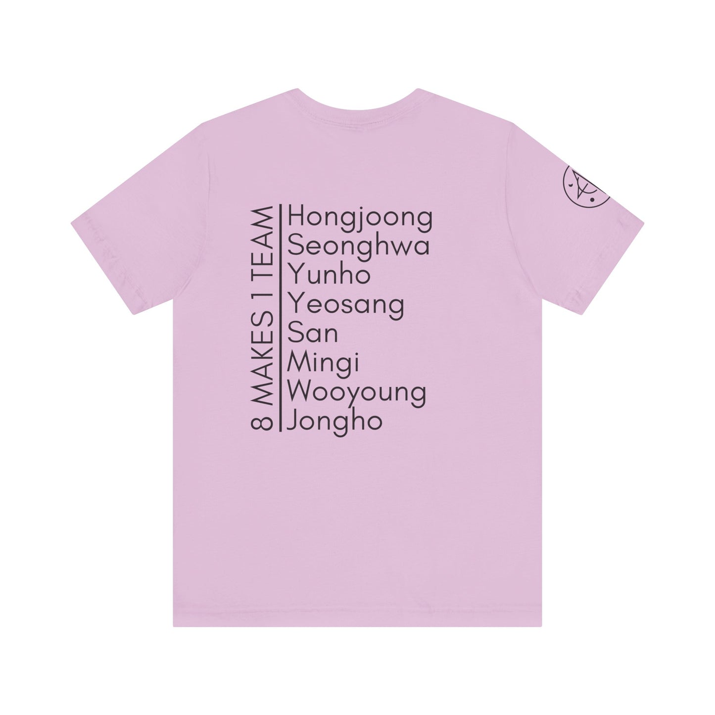Custom K Pop Back Graphic Tee