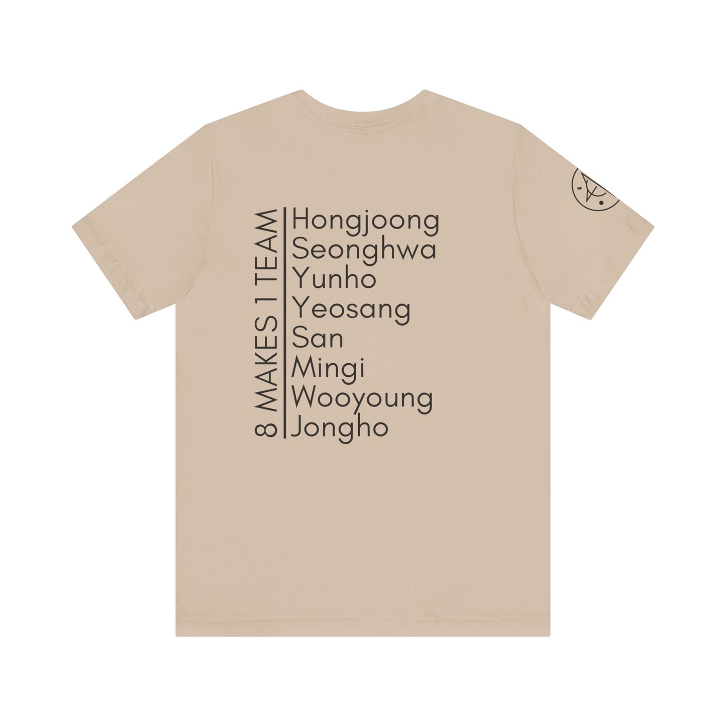 Custom K Pop Back Graphic Tee