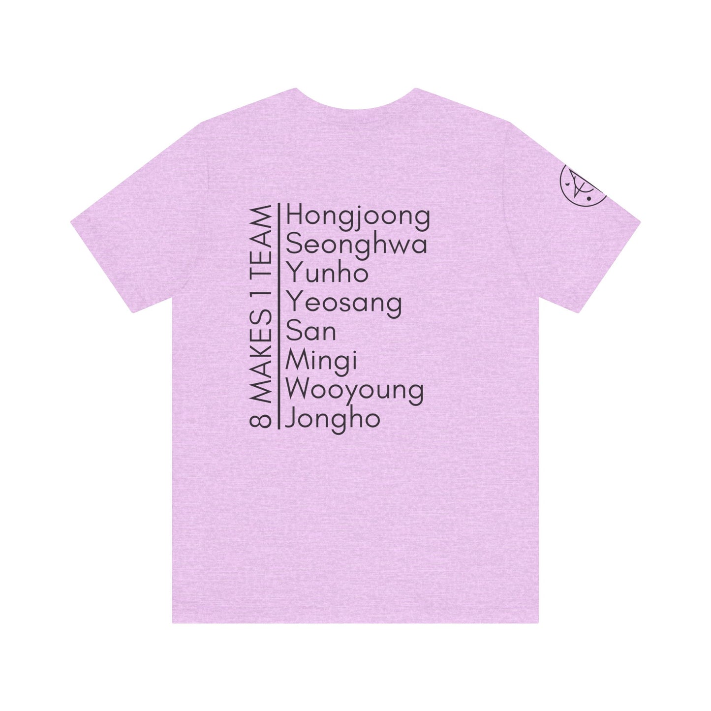Custom K Pop Back Graphic Tee