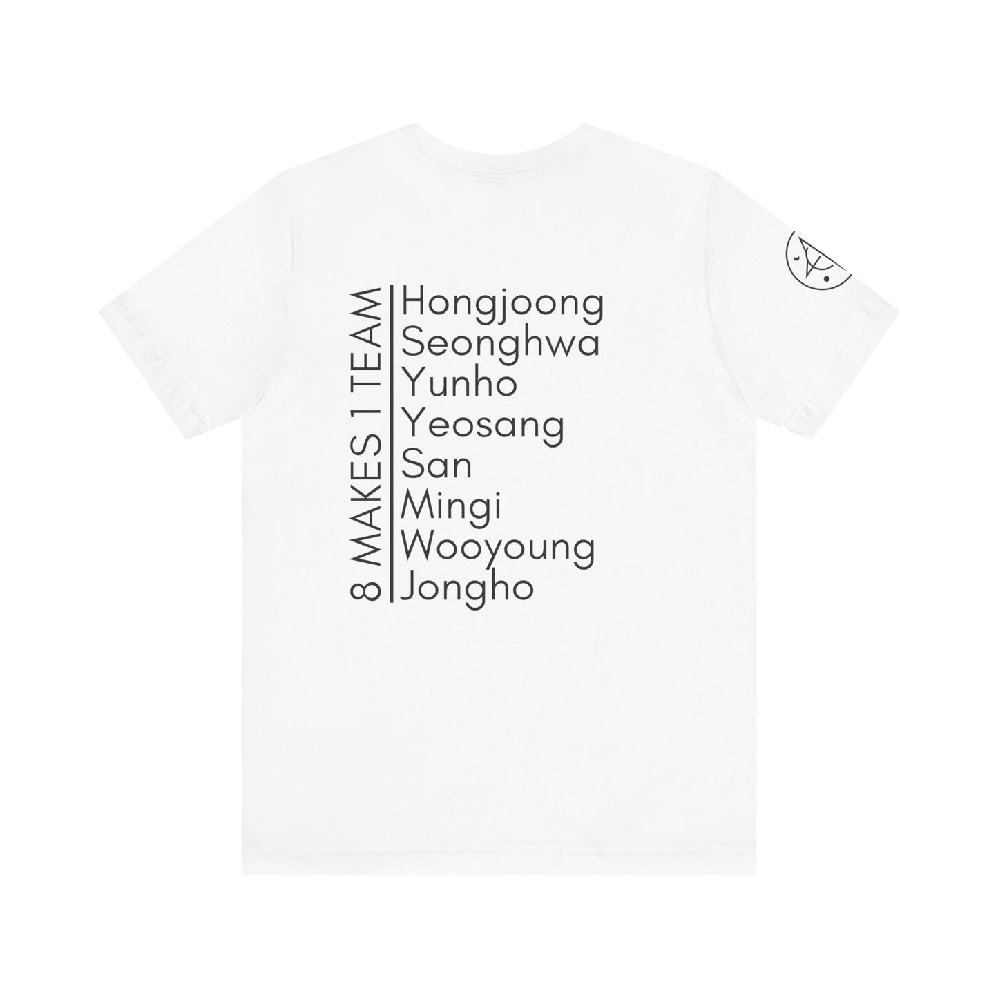 Custom K Pop Back Graphic Tee