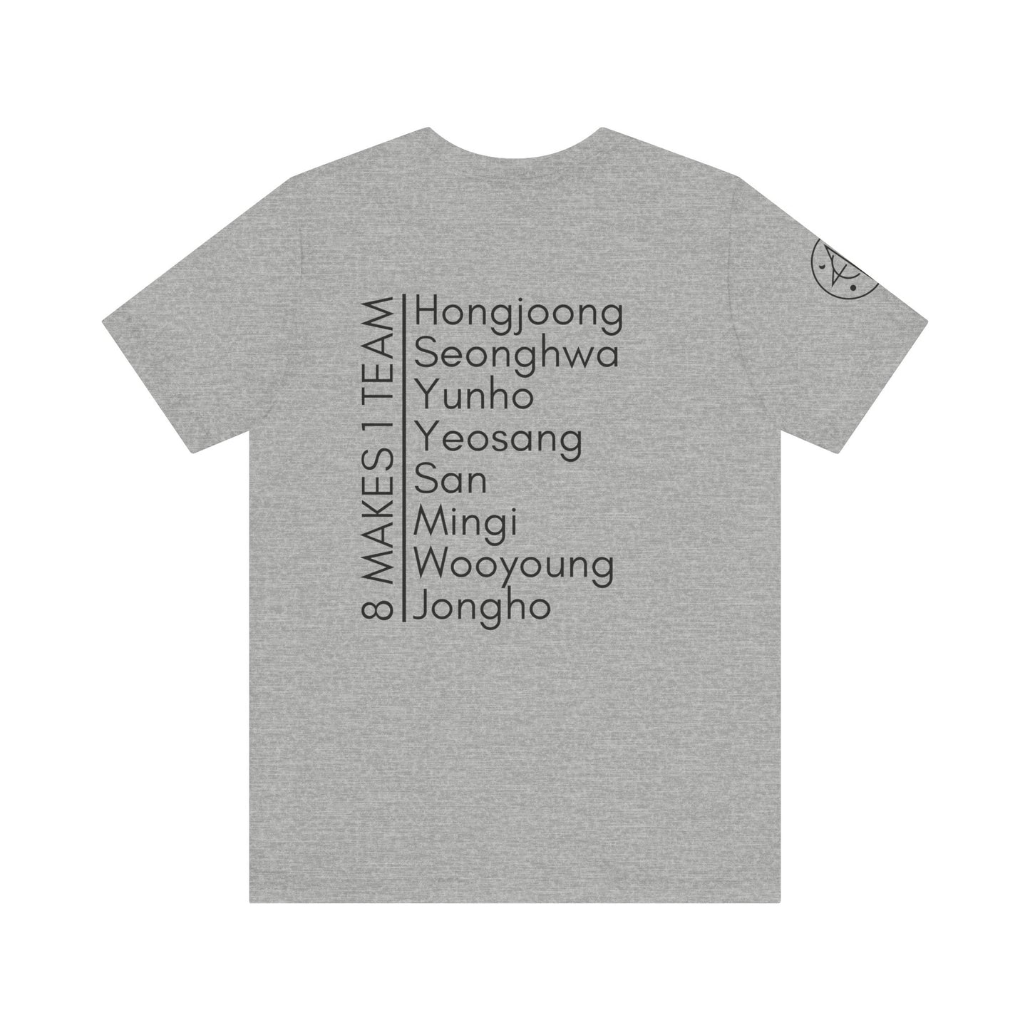 Custom K Pop Back Graphic Tee