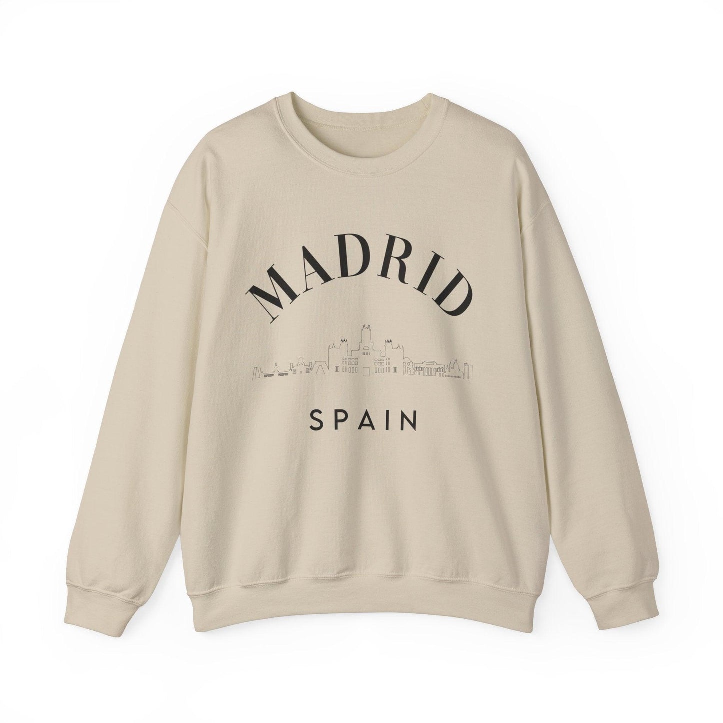 Madrid Spain Sweatshirt - BentleyBlueCo