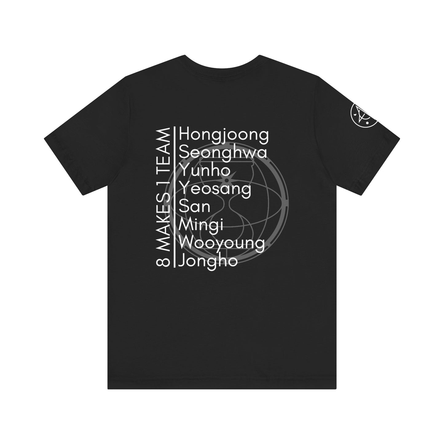 Custom K Pop Back Graphic Tee