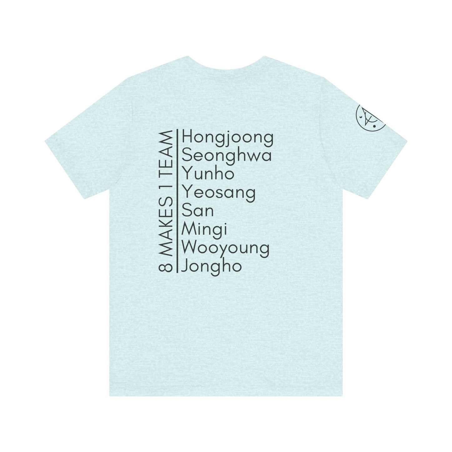 Custom K Pop Back Graphic Tee
