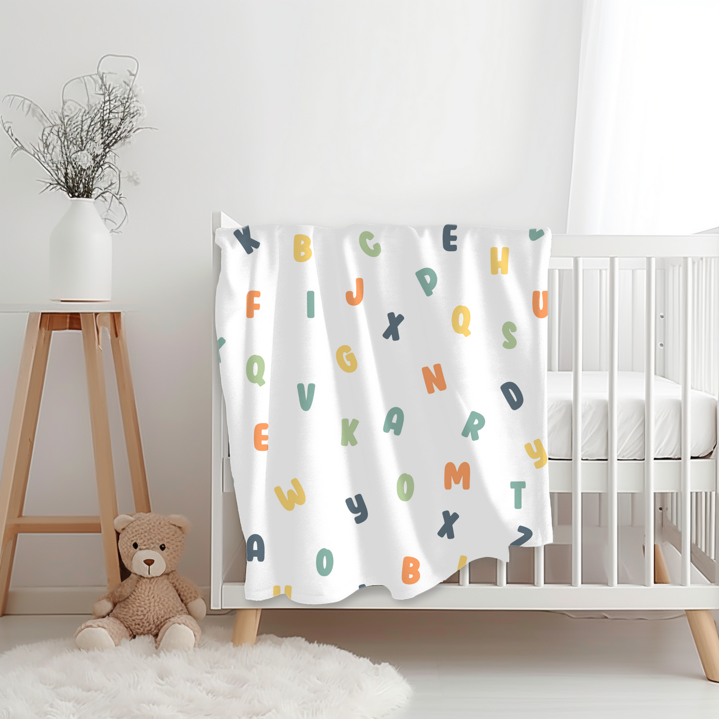 Alphabet Blanket - Multicolor