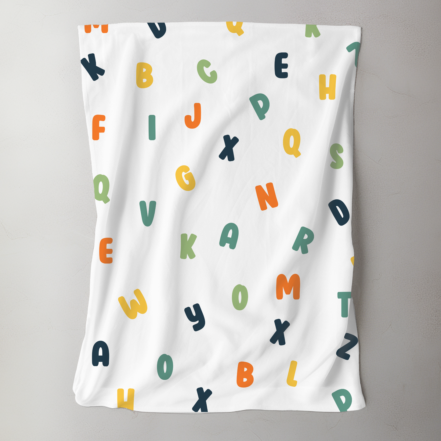 Alphabet Blanket - Multicolor