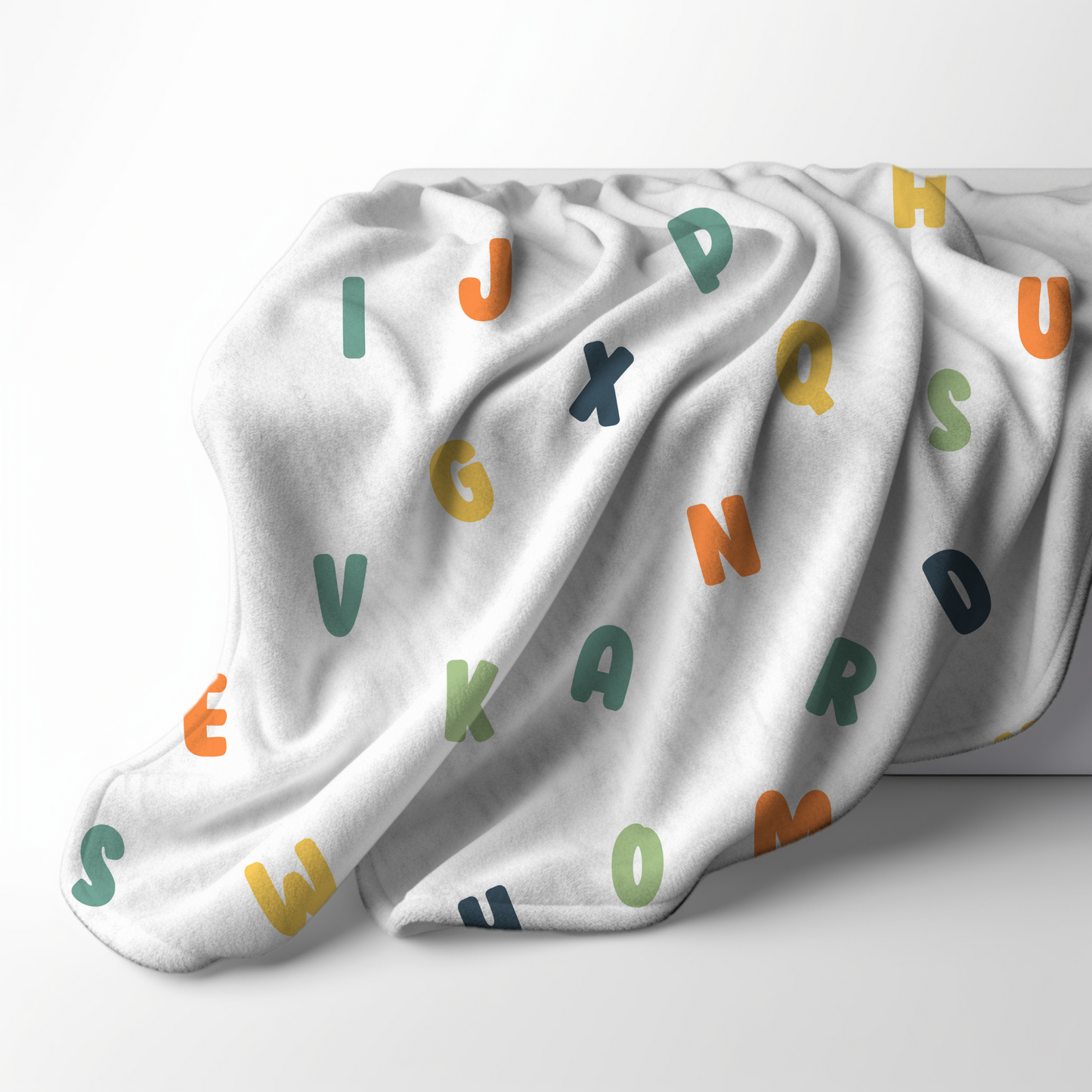 Alphabet Blanket - Multicolor