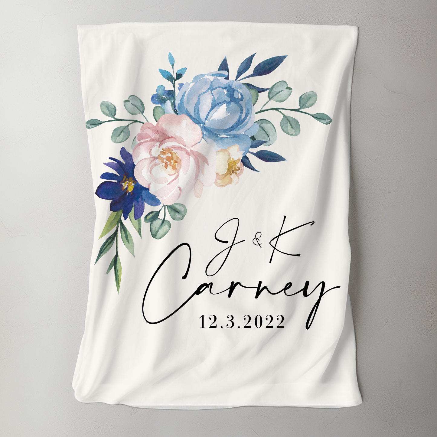 Wedding Anniversary Blanket