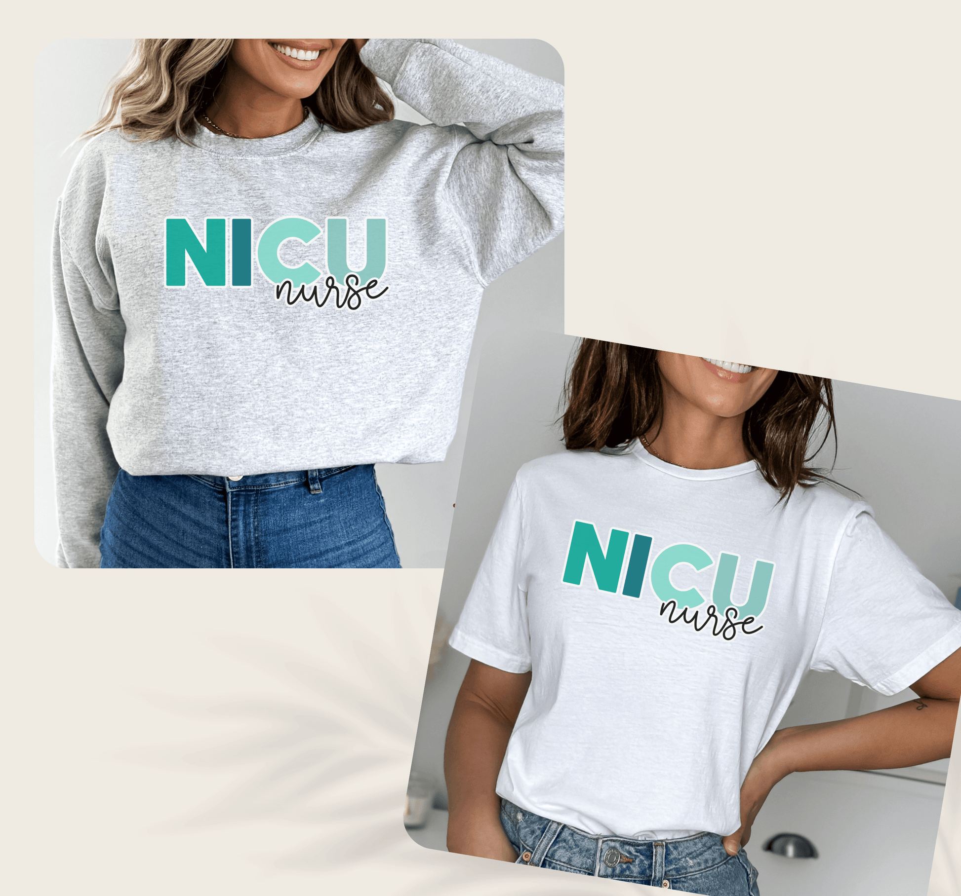 NICU Nurse Crewneck Sweatshirt - BentleyBlueCo