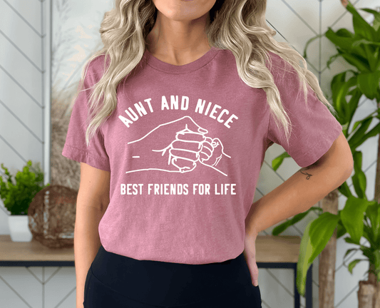 Aunt and Niece T-Shirt - BentleyBlueCo