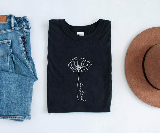 Be Kind Floral Shirt - BentleyBlueCo