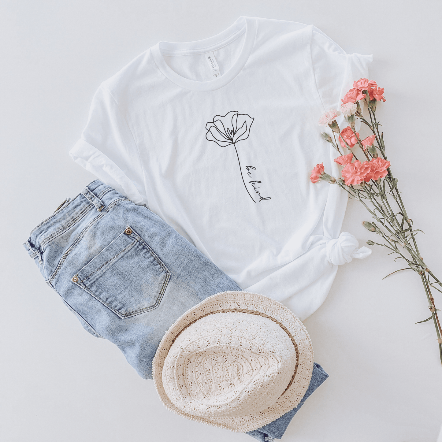Be Kind Floral Shirt - BentleyBlueCo