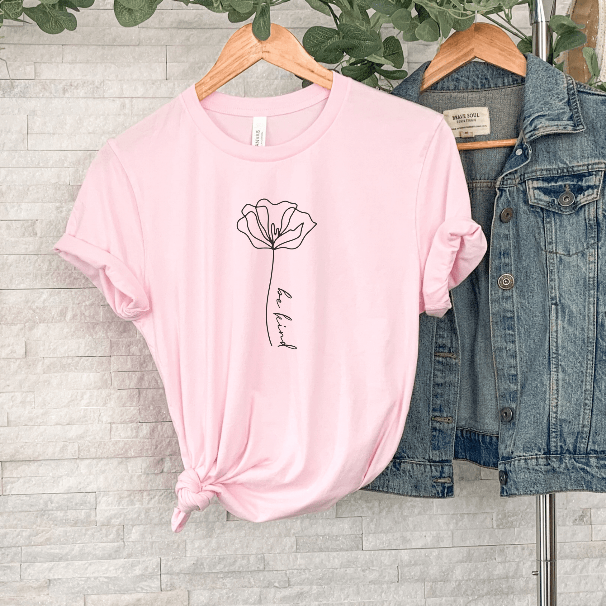 Be Kind Floral Shirt - BentleyBlueCo