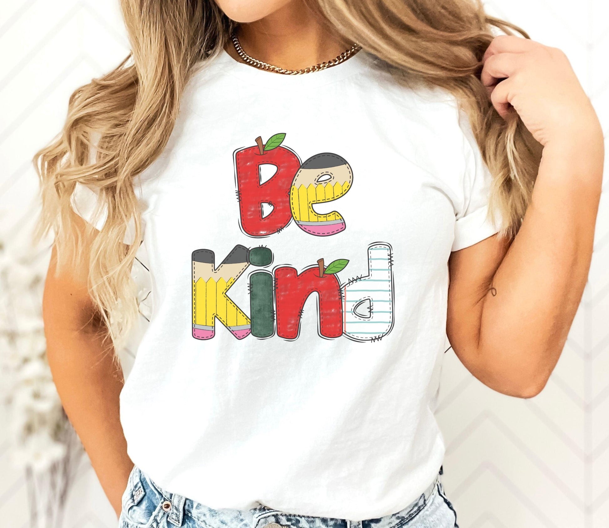 Be Kind Teacher Shirt - BentleyBlueCo
