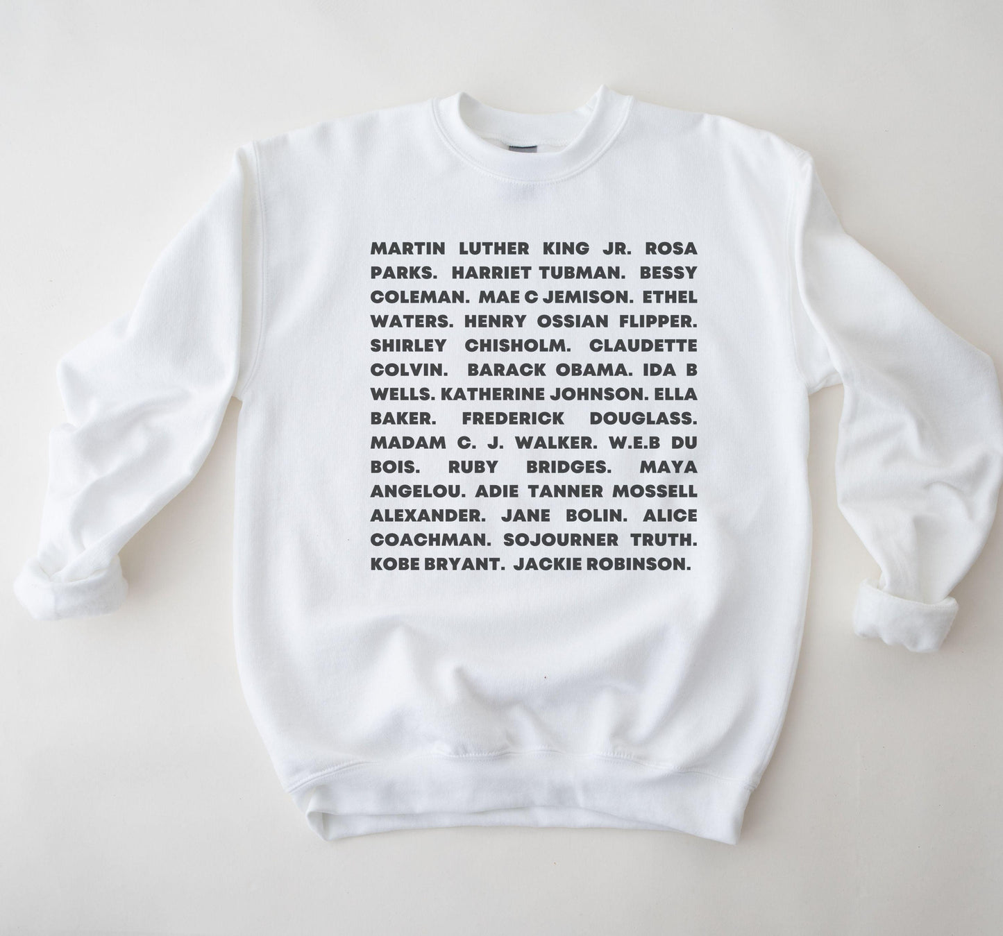 Black History Figures Crewneck - BentleyBlueCo
