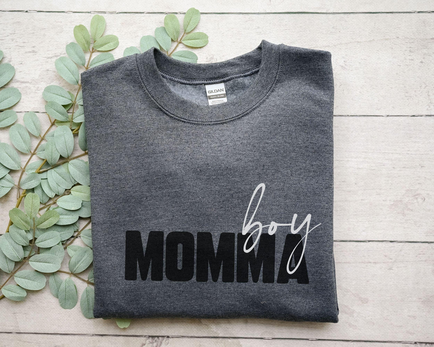 Boy Momma Sweatshirt - BentleyBlueCo