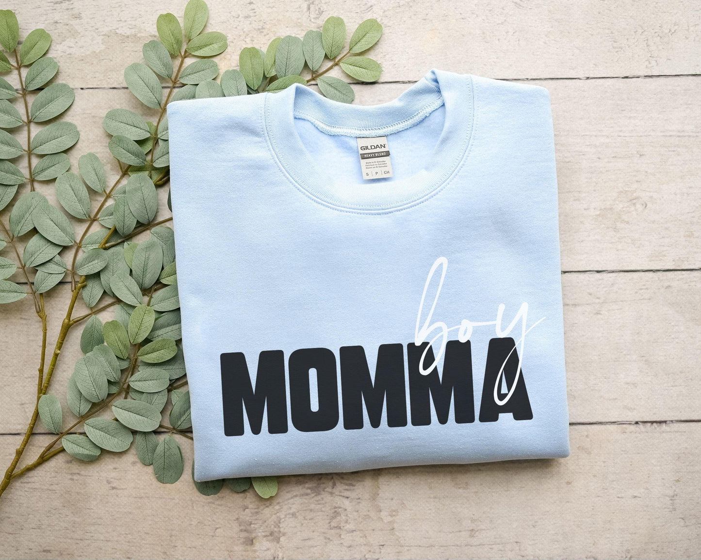 Boy Momma Sweatshirt - BentleyBlueCo