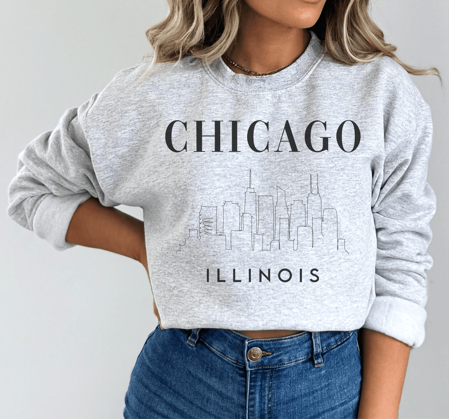 Chicago Crewneck - BentleyBlueCo