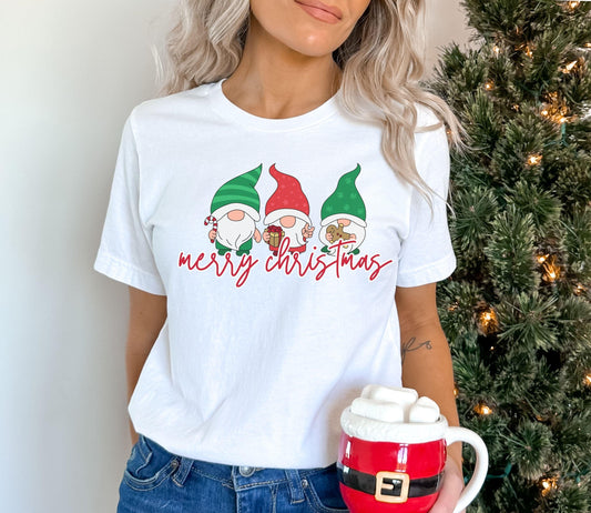 Christmas Gnomes Merry Christmas Shirt - BentleyBlueCo