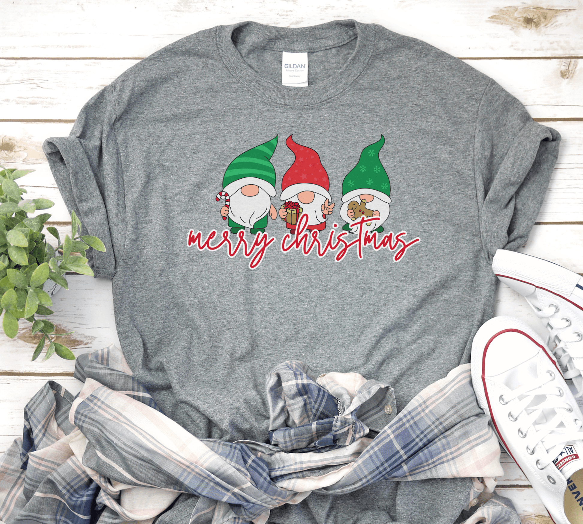 Christmas Gnomes Merry Christmas Shirt - BentleyBlueCo