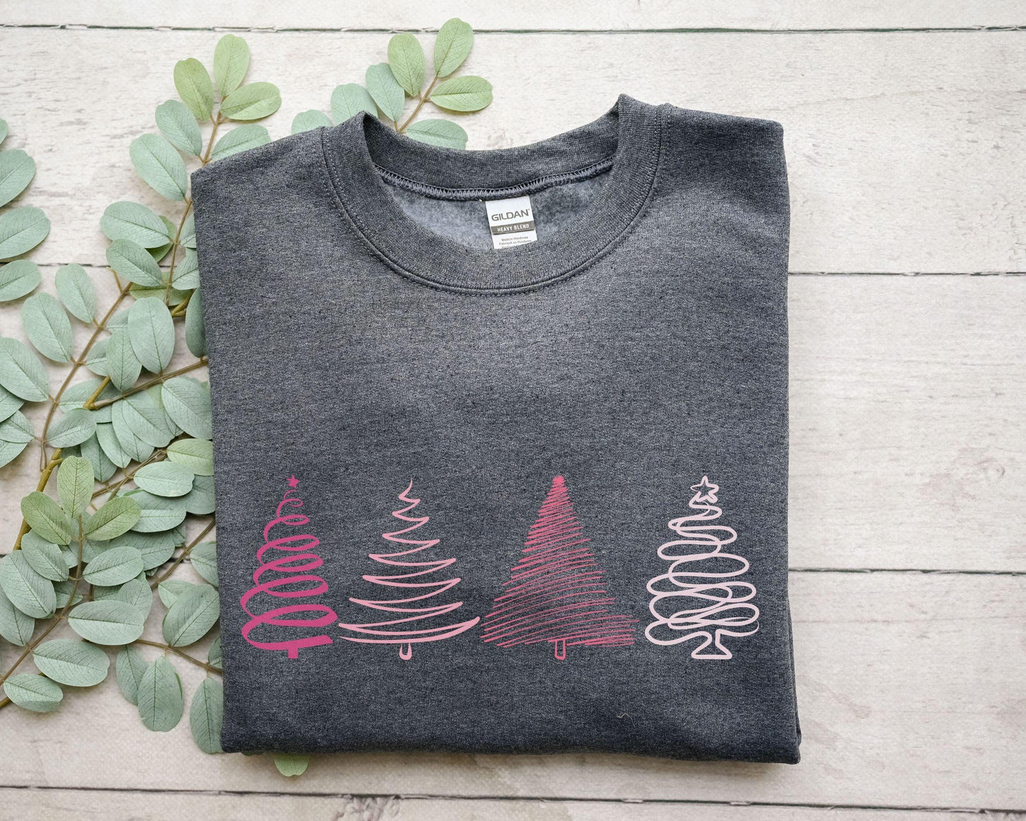 Christmas Swirl Crewneck - BentleyBlueCo