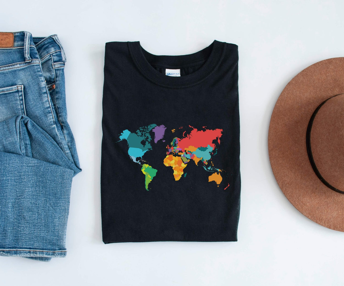 Color the World T-shirt - BentleyBlueCo