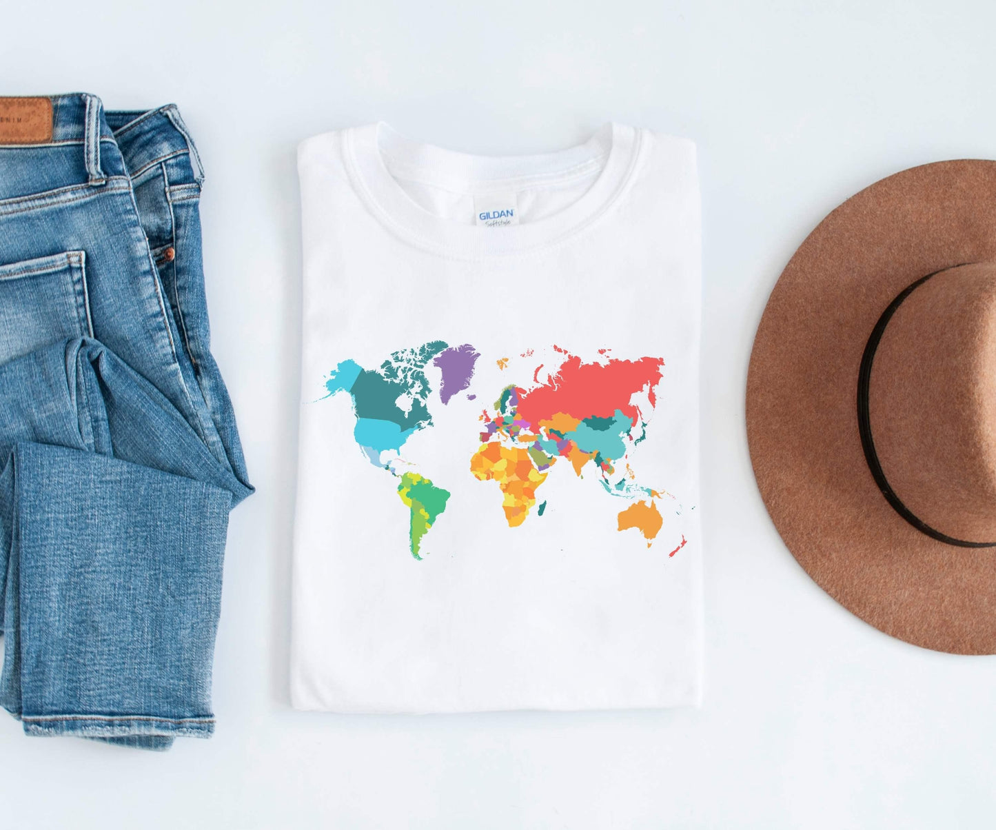Color the World T-shirt - BentleyBlueCo