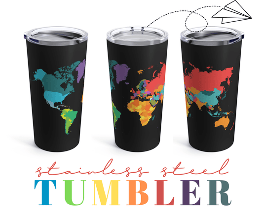 Color the World Tumbler - 20oz - BentleyBlueCo