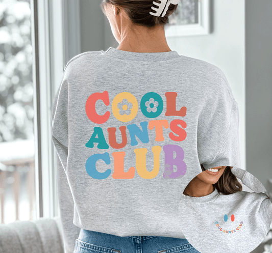 Cool Aunt Crewneck - BentleyBlueCo