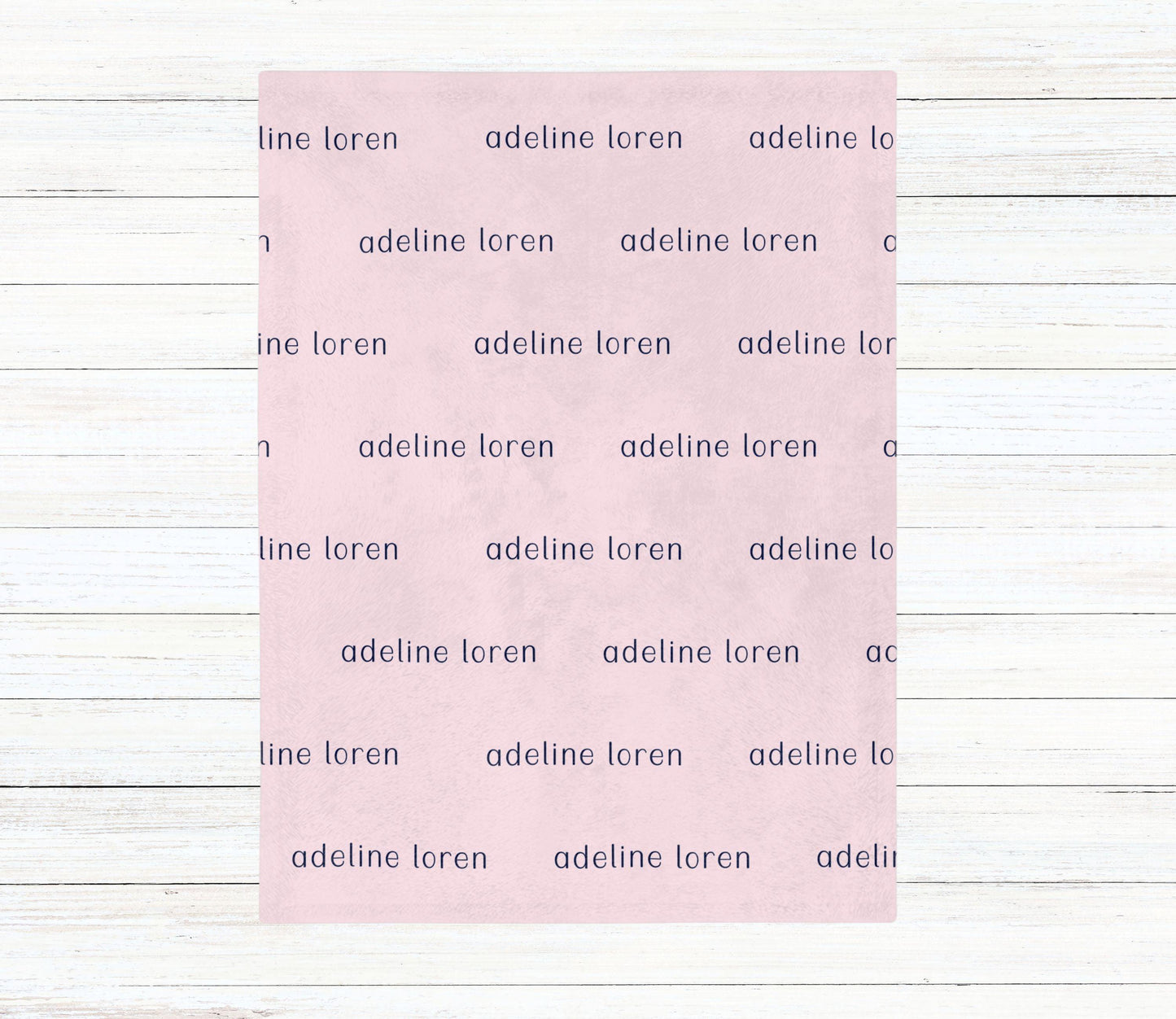 Custom Name Blanket - The Adeline - BentleyBlueCo