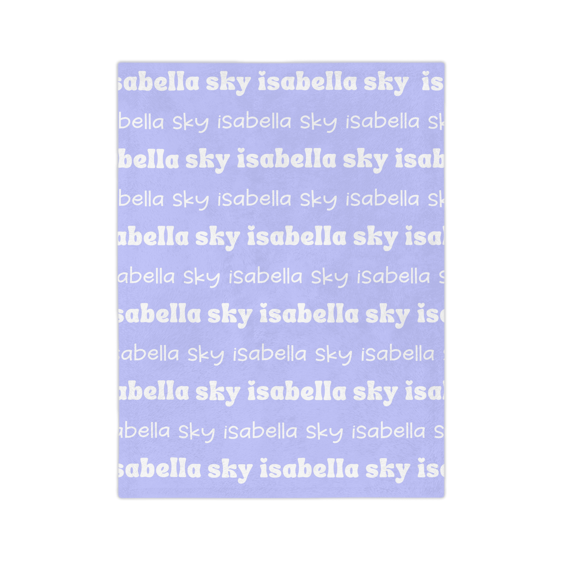 Custom Name Blanket - The Isabella - BentleyBlueCo