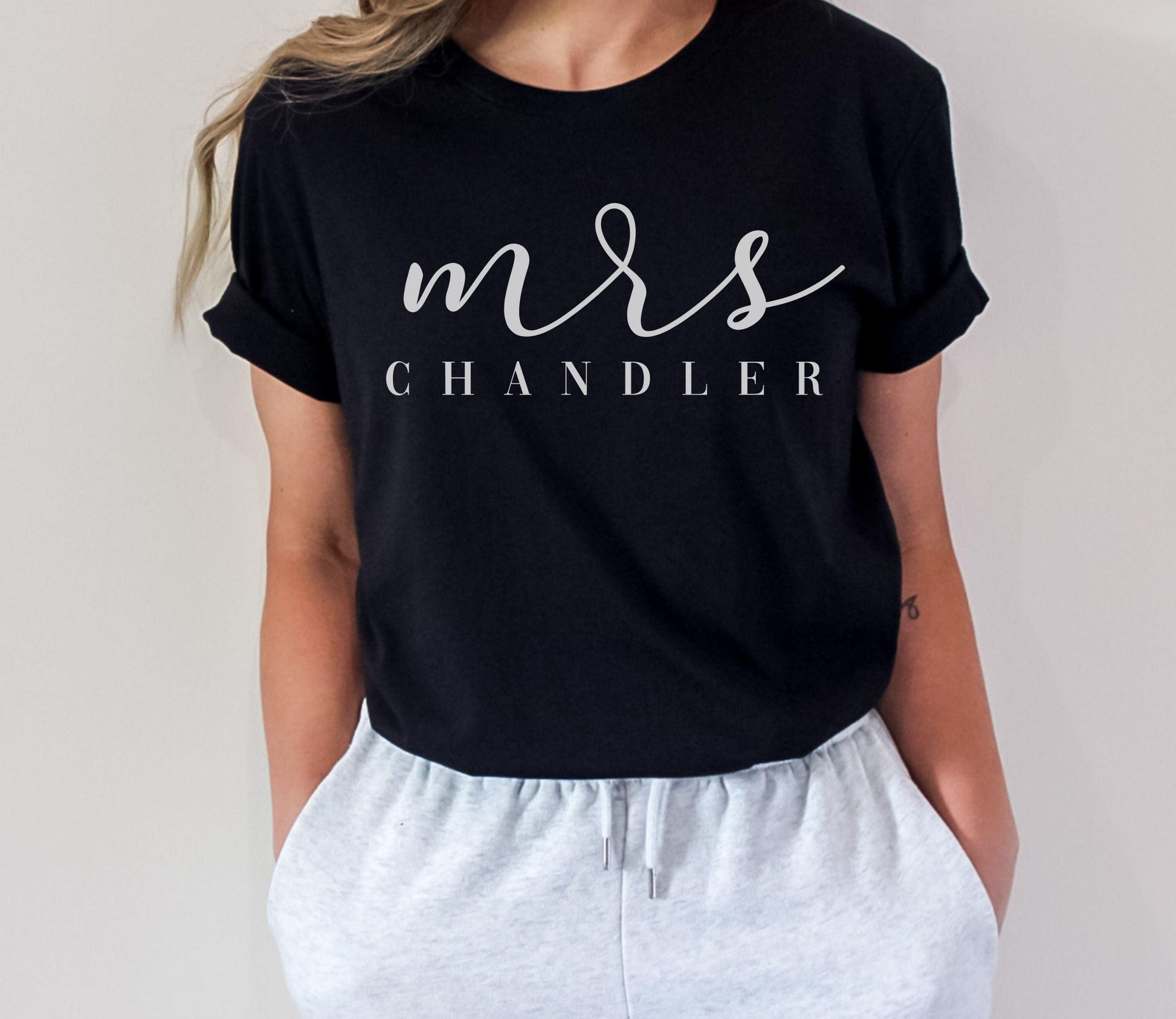 Custom Name Shirt - Bride - BentleyBlueCo