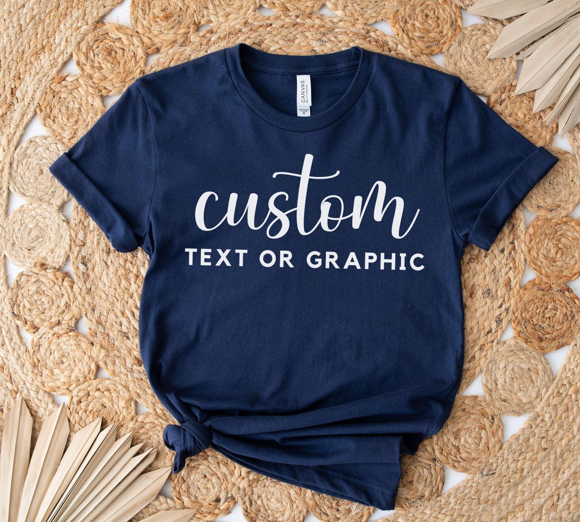 Custom Text or Graphic Shirt - BentleyBlueCo