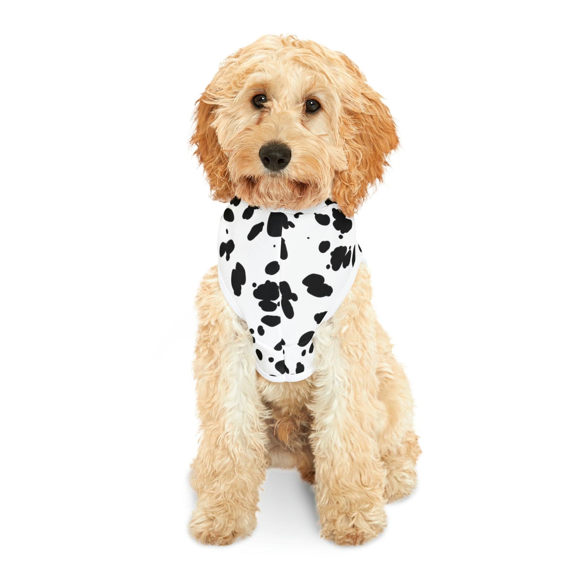 Dalmatian Print Pet Hoodie - BentleyBlueCo