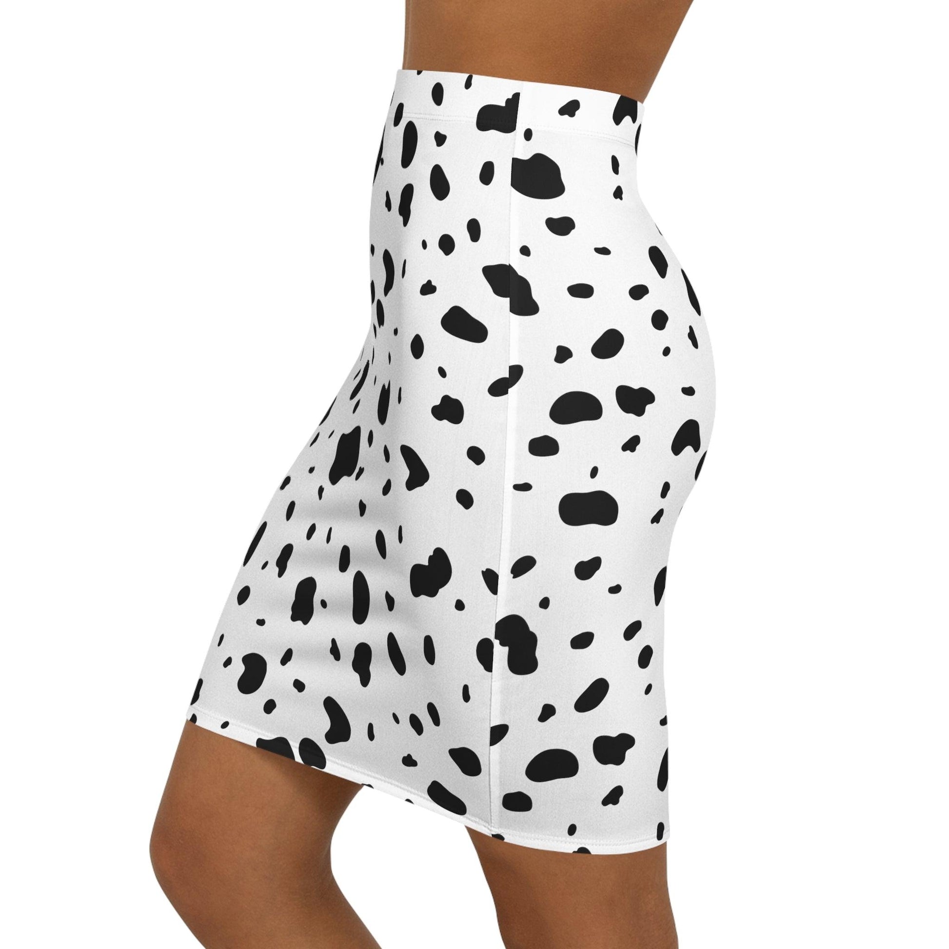 Dalmatian print skirt - BentleyBlueCo