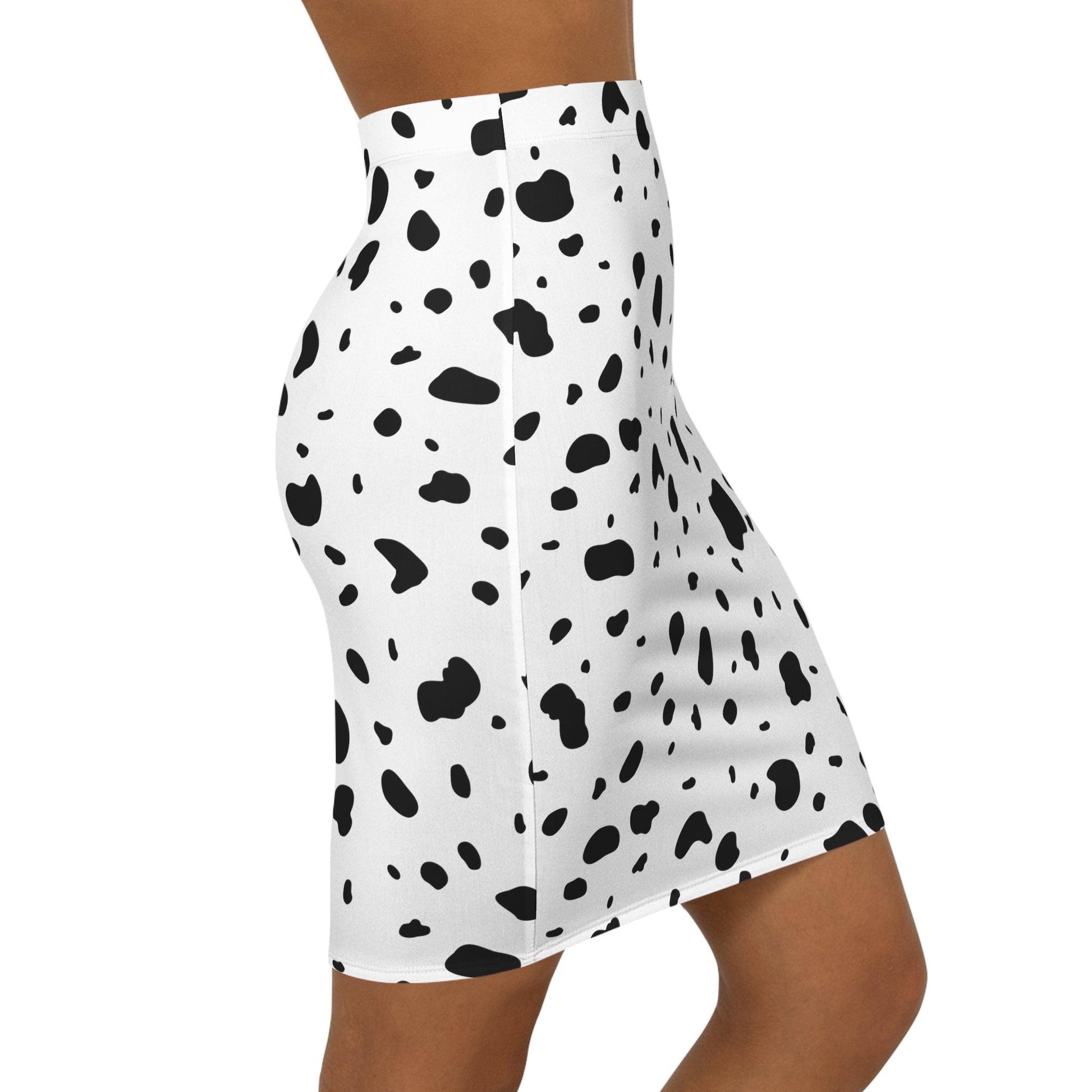 Dalmatian print skirt - BentleyBlueCo