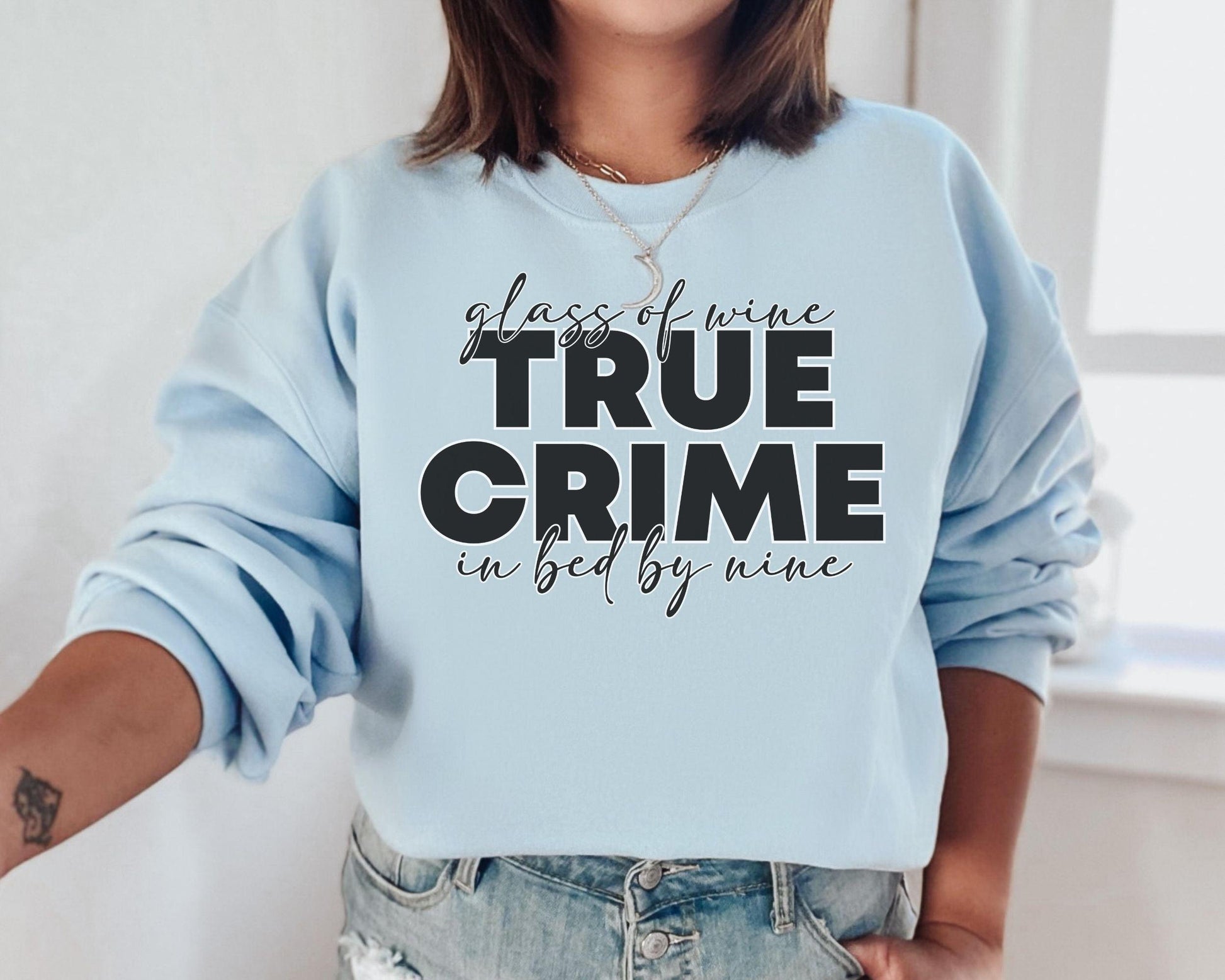 Documentary Lover Crewneck - BentleyBlueCo