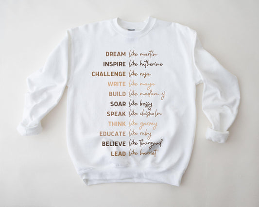 Dream Like Martin Crewneck - BentleyBlueCo