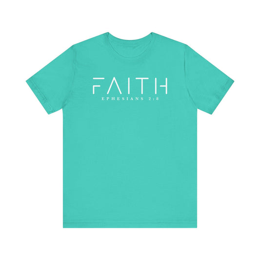 Faith Ephesians 2:8 T-Shirt - BentleyBlueCo