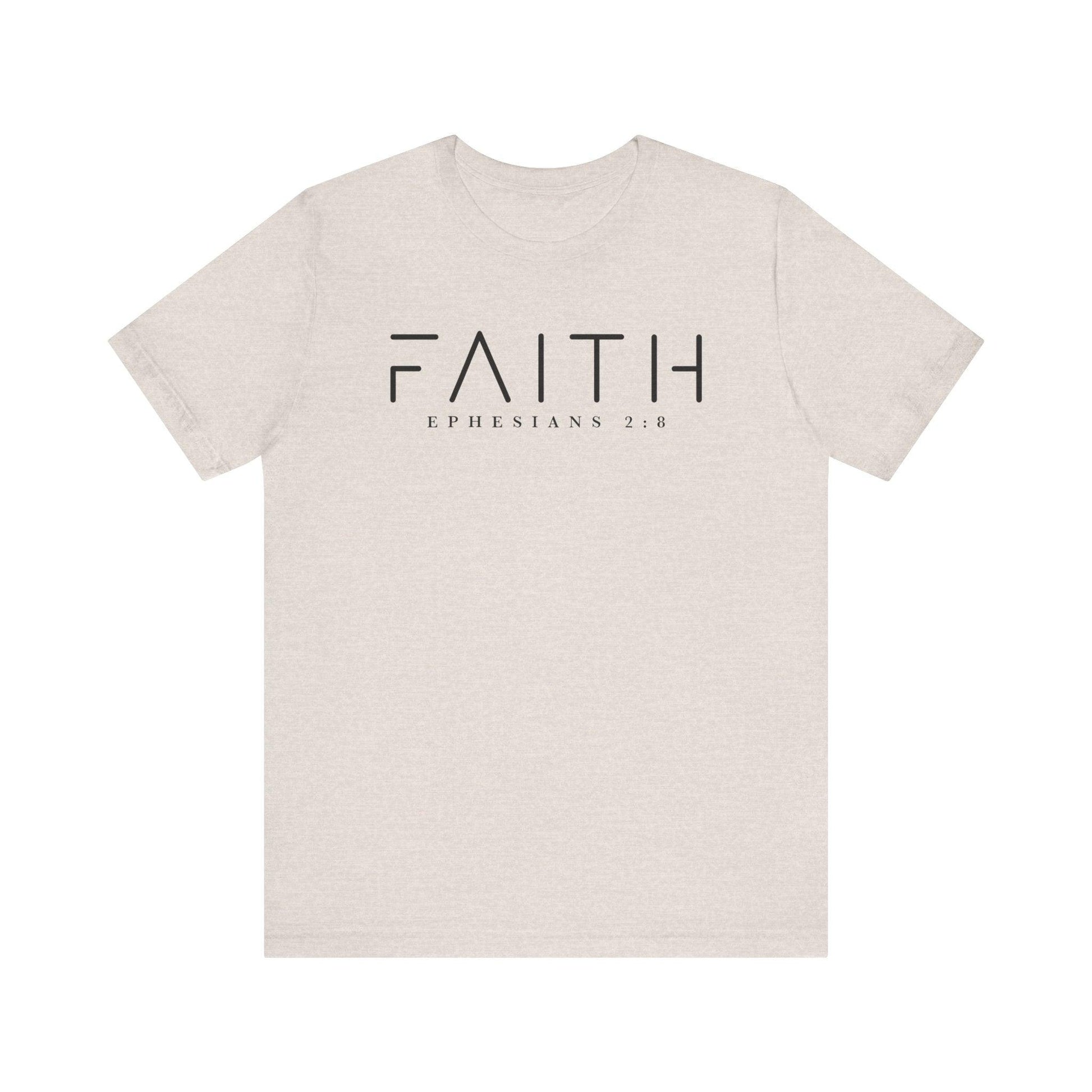Faith Ephesians 2:8 T-Shirt - BentleyBlueCo