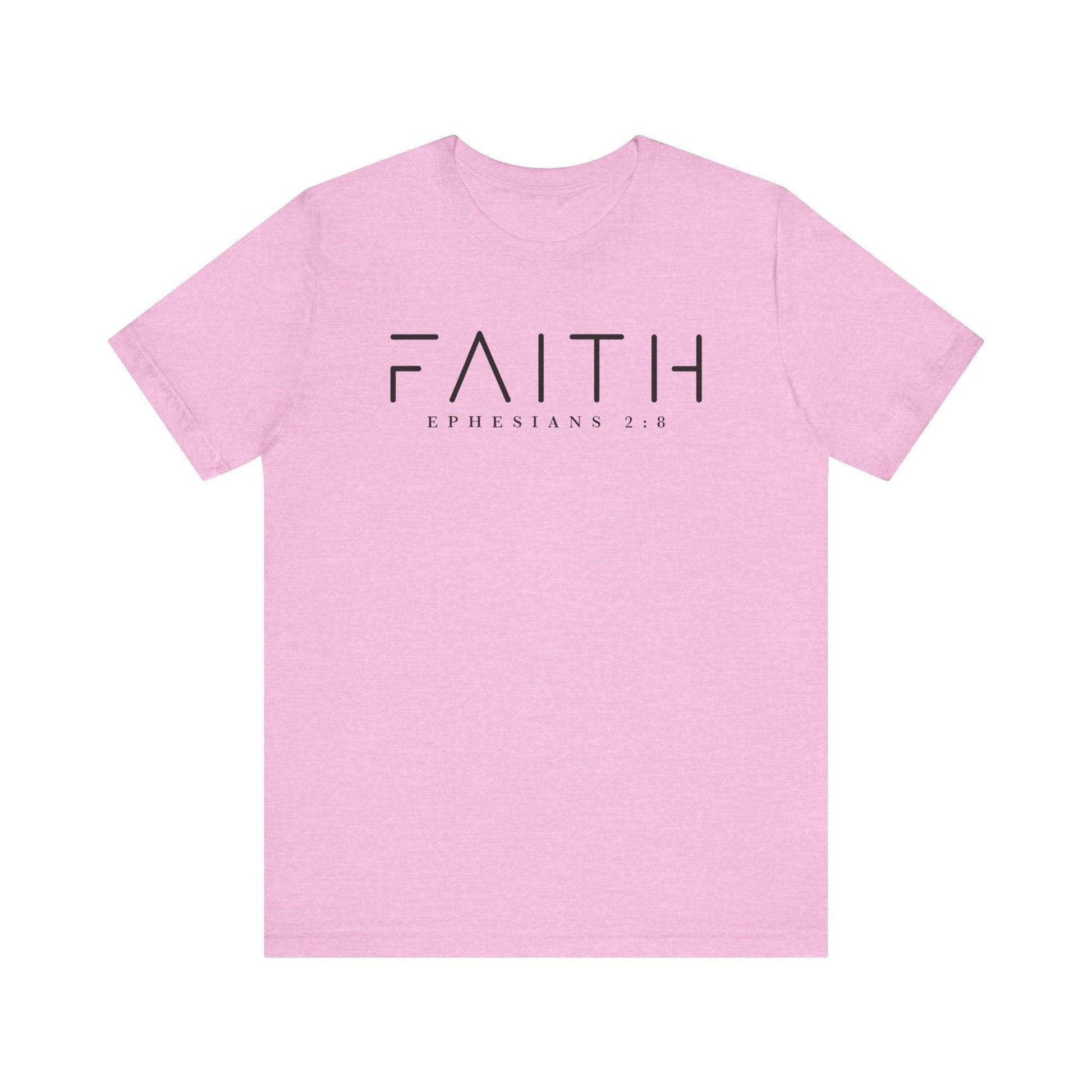 Faith Ephesians 2:8 T-Shirt - BentleyBlueCo
