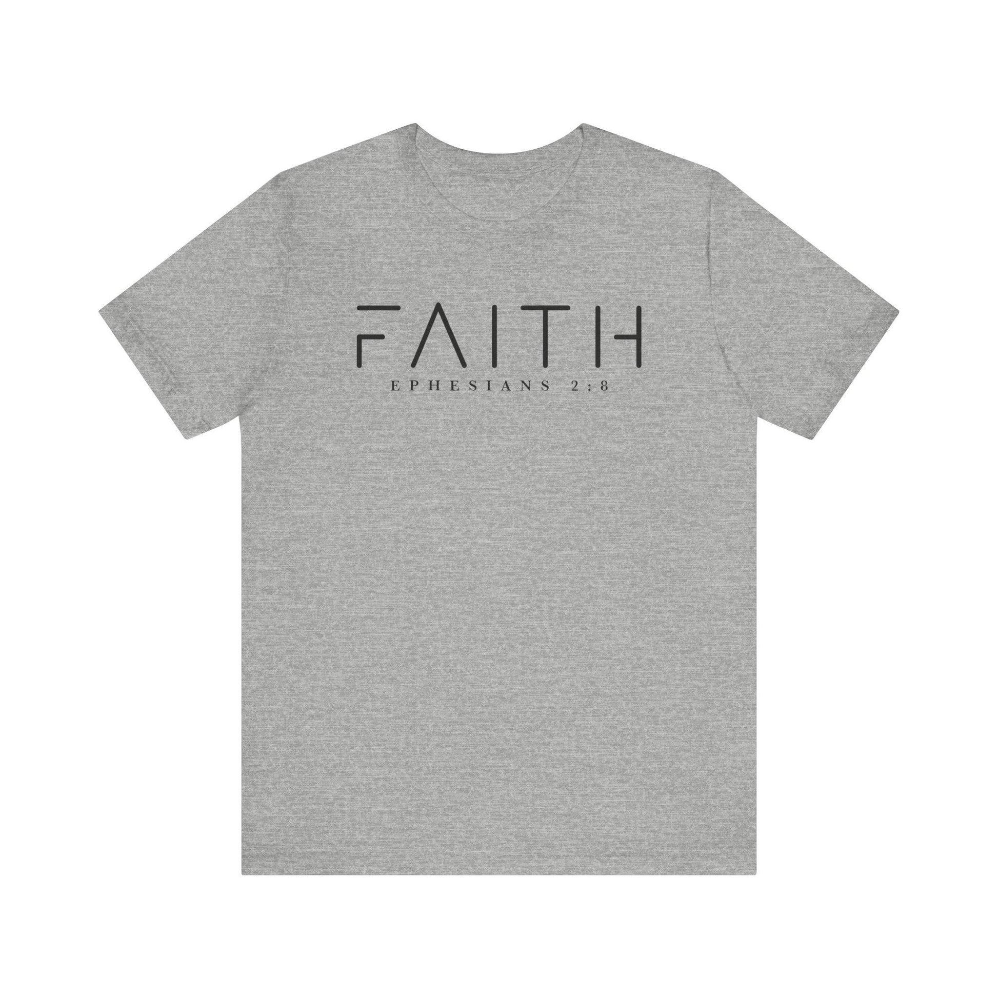 Faith Ephesians 2:8 T-Shirt - BentleyBlueCo