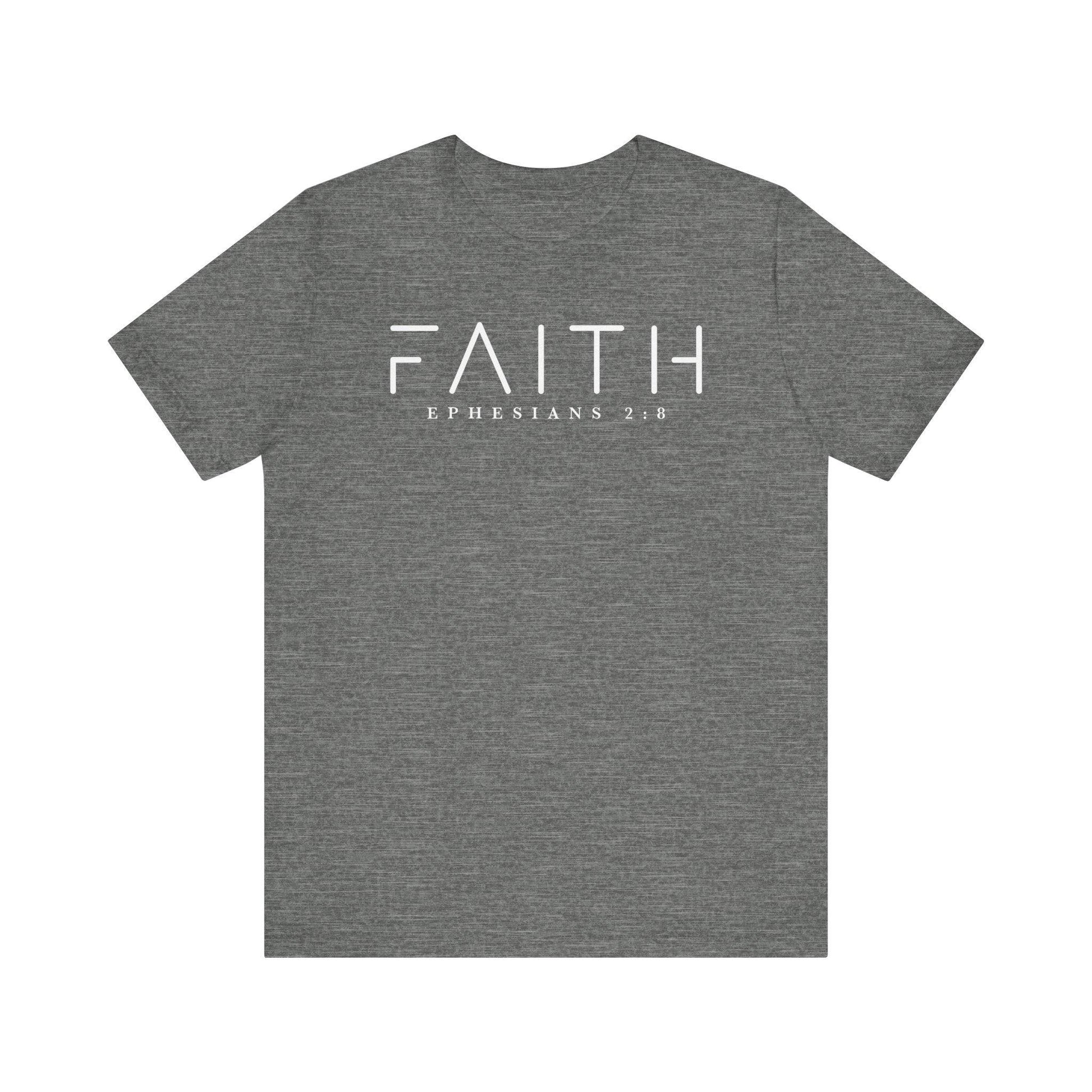 Faith Ephesians 2:8 T-Shirt - BentleyBlueCo