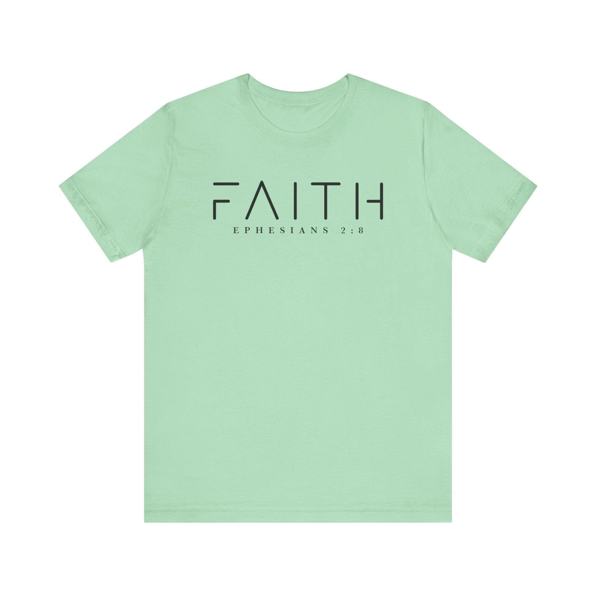 Faith Ephesians 2:8 T-Shirt - BentleyBlueCo