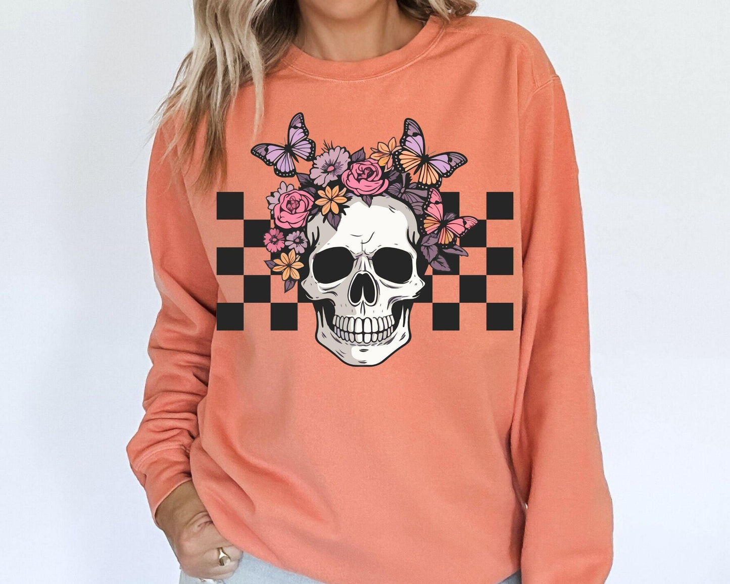 Get into the Halloween spirit with our bewitching Halloween sweatshirt, featuring spooky pumpkin and ghost designs that capture the essence of the season. Embrace the autumn vibes and celebrate the fall festivities in style with this must-have addition to your wardrobe. Perfect for Halloween enthusiasts, this sweatshirt will keep you cozy and fashionable all season long!