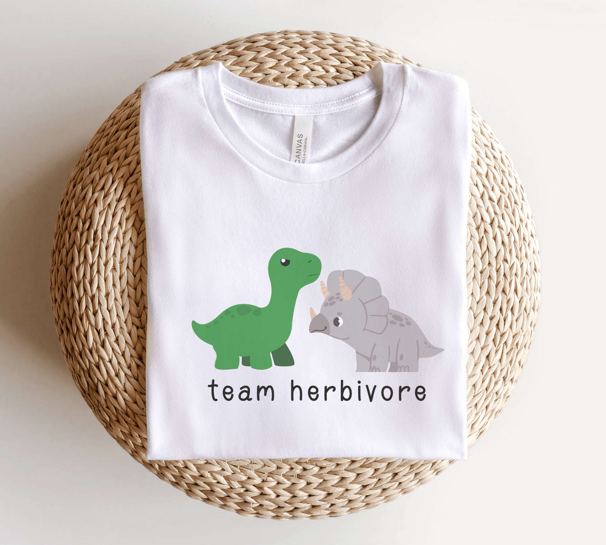 Funny Vegan Dinosaur T-shirt - BentleyBlueCo
