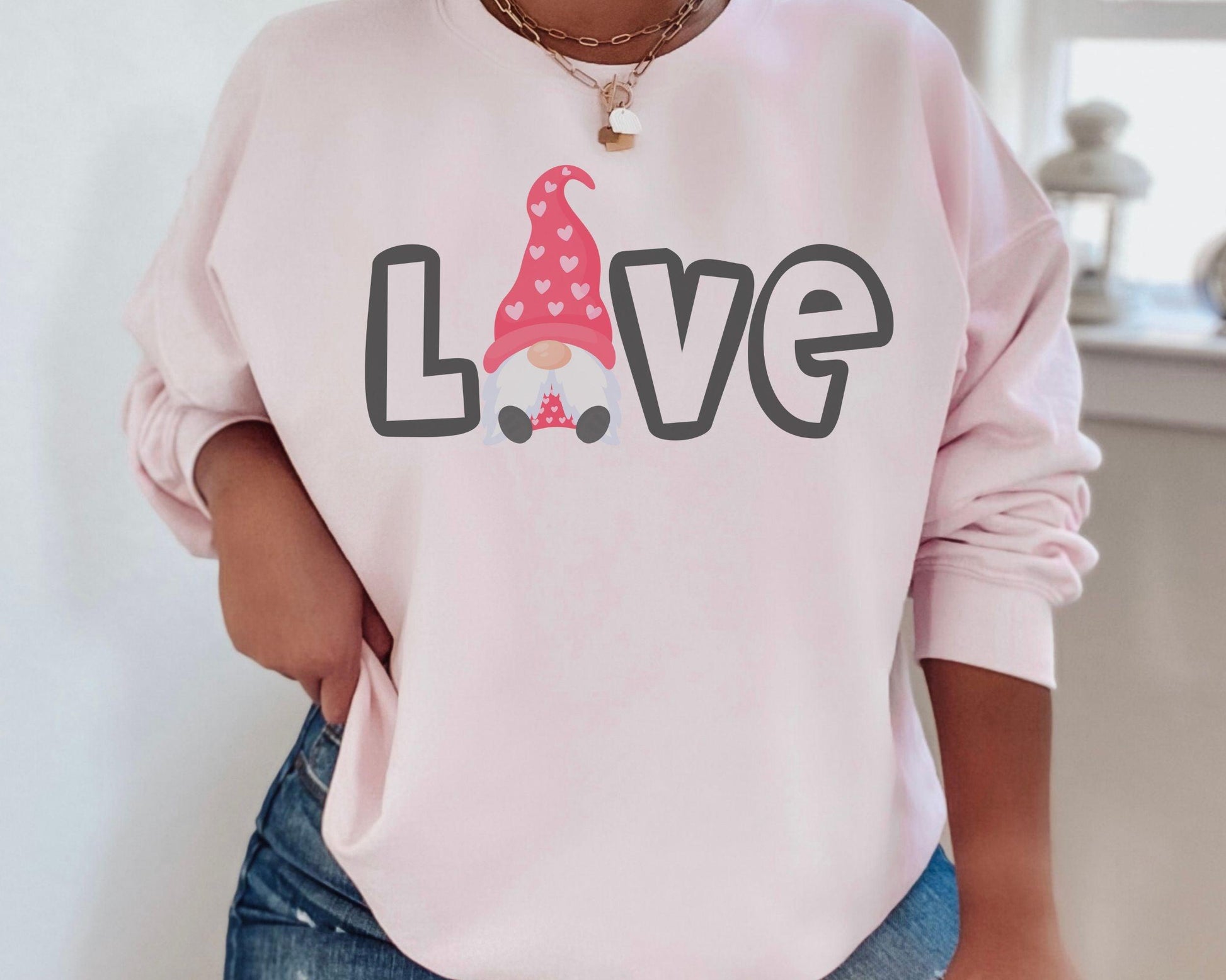Gnome Lover Crewneck - BentleyBlueCo