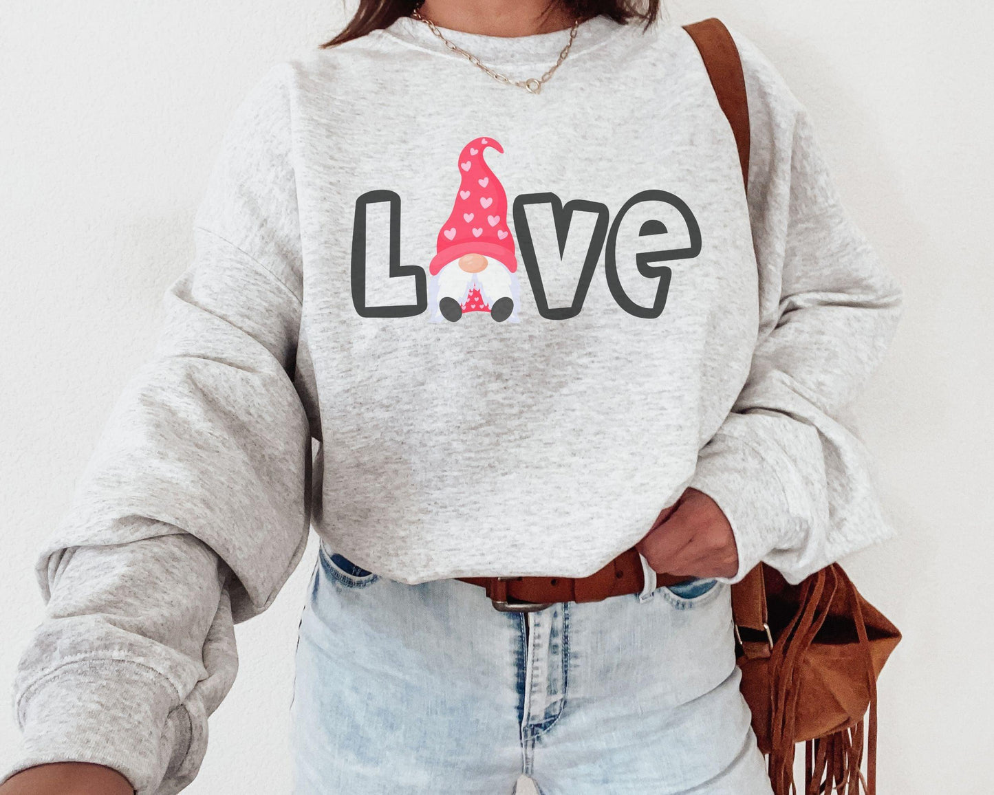Gnome Lover Crewneck - BentleyBlueCo