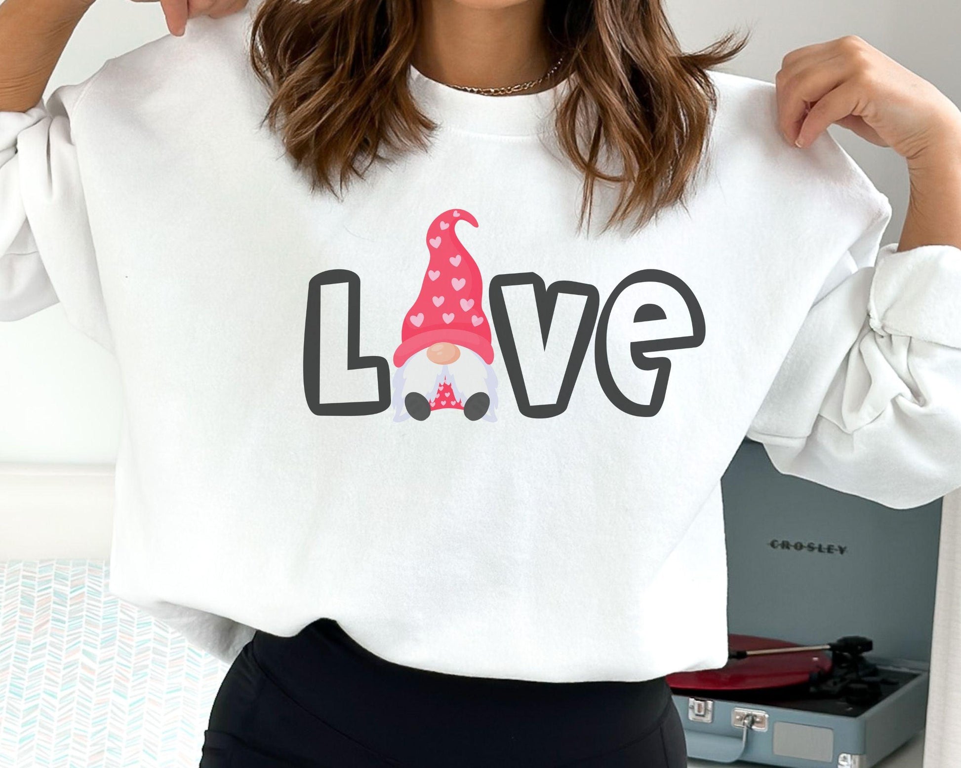 Gnome Lover Crewneck - BentleyBlueCo